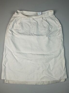 JH Collectibles Pencil Skirt Size 10 Cream Ivory - Women's Knee Length